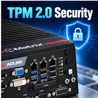 ADLINK MVP-5100 Komputer Industri Embedded Tanpa Kipas Intel Core Generasi ke-9 Stok Baru hingga 32GB DDR4