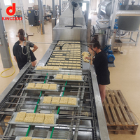 Ligne de production de nouilles instantanées frites rondes et carrées entièrement automatique KFN 500