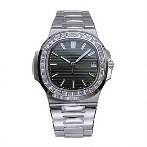 Reloj Mecánico de Lujo, Super Calidad, Resistente al Agua, 40mm, Fábrica DDF, Movimiento 330, 5711, Reloj de Buceo con Diamantes - Product Image 1
