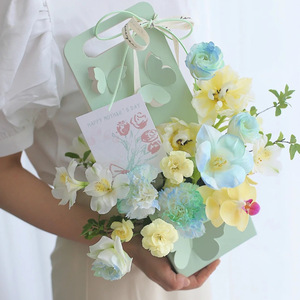 Caja de flores con forma de mariposa, hueca, para arreglos florales frescos, regalo para el Día de San Valentín, cumpleaños, Día de la Madre - Product Image 2