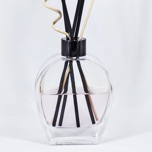 Sinh Thái Thân Thiện Với Thủy Tinh Bao Bì Hương Thơm Tinh Dầu <span class=keywords><strong>Reed</strong></span> Khuếch Tán Chai 200Ml Tùy Chỉnh Phẳng Khuếch Tán Chai Thủy Tinh - Product Image 1