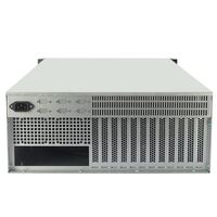 OEM 4u 服务器机箱，带液晶显示屏，用于监控，带 12 个 GPU，适用于服务器机架