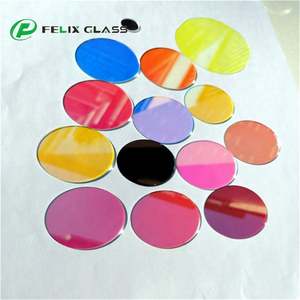 Verre FELIX personnalisé 0,2 mm 0,3 mm 0,4 mm 0,5 mm 0,7 mm 1,1 mm résistant à la chaleur avec revêtement AR/AF/AG, filtre de couleur dichroïque 95% - Product Image 4