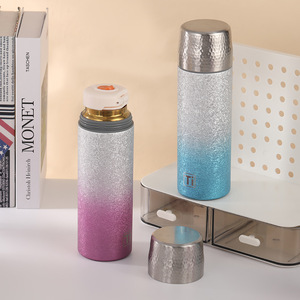 Mini Titanium Coated Thermos Cup Insulated Tea Water Separation Business Gift Wholesale - Product Image 2