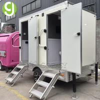 Panel Sandwich Goeasy Ramah Lingkungan, Toilet Trailer Tahan Lama, Kamar Mandi Portabel untuk Disewa/Dijual