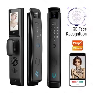 Cerradura Inteligente para Puerta de Aluminio y Madera Qleung S958MAX con Videoportero 3D, Huella Dactilar, Tarjeta/Código de Acceso, Control por Aplicación WiFi Tuya - Product Image 2