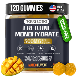 Etiqueta privada Adultos Creatine Gummies Vegetales <span class=keywords><strong>Gummy</strong></span> Candy <span class=keywords><strong>Bears</strong></span> - Product Image 1