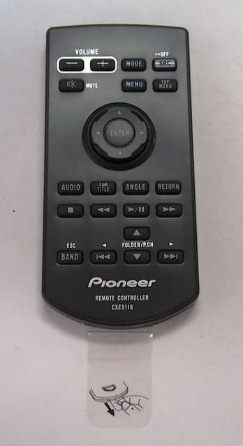 Genuine Remote Control CXE5116 for Select Multimedia Receivers