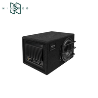 Woofer Activo para Auto de Alta Potencia de 8 Pulgadas HAW-8B con Caja Portada para Subwoofer Activo de Audio para Auto
