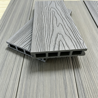 Planches de terrasse WPC carrées gaufrées écologiques, recyclables, anti-insectes, antidérapantes, pour jardin extérieur, à emboîtement, résistantes à l'humidité