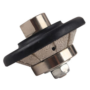 Ruedas de perfil de diamante con perfil de mano de diamante soldado al vacío biselado <span class=keywords><strong>Hollywood</strong></span> E-Series para amoladora angular - Product Image 1