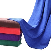 Toalla Rectangular de Dacrón Absorbente de Agua Lris, Color Puro, para Limpieza de Autos, Cocina, Secado de Cabello y como Regalo