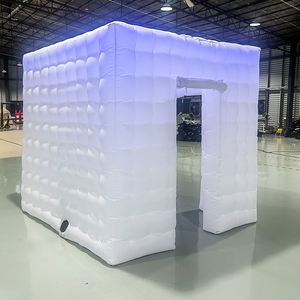 이벤트, 파티, 야외 무역 박람회용 맞춤형 공기주입식 포토부스 휴대용 포토부스 텐트 LED 360 포토부스 인클로저 - Product Image 3