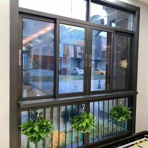 High-quality Hurricane-resistant Sliding <strong>Window</strong> with Soundproof Double-glazed Aluminum <strong>Frame</strong> - Product Image 4