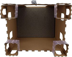 Özel Tasarım Midlee Kale Kedi Tırmalama Evi Tuğla Desenli - Product Image 3