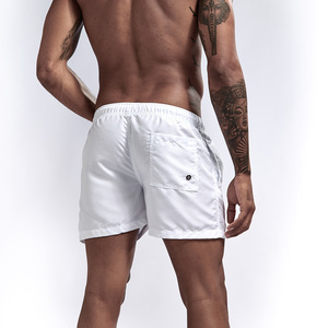 <span class=keywords><strong>Short</strong></span> de <span class=keywords><strong>bain</strong></span> homme personnalisé avec logo, séchage rapide, confortable, vert fluo, pour la plage et le sport - Product Image 4