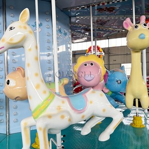 Thu hút công viên giải trí cưỡi trẻ em trò chơi cơ khí nhỏ vui vẻ đi vòng Carousel Rides cho trẻ em - Product Image 6