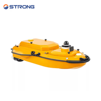 Bateau télécommandé professionnel d'urgence à grande vitesse (USV) en matériau ABS pour la mesure hydrologique