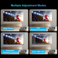 Proyector 4K 2800 ANSI MOQ Bajo OEM/ODM CubeLite Full HD 1080P Mini Proyector Inteligente Para Cine En Casa Videos De Youtube 4K