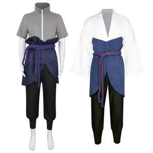 Costume d'anime 2025 pour cosplay avec cape et haut pour hommes adultes - Fête d'Halloween, exposition de bandes dessinées, polyester - Product Image 2