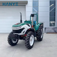 Sofort Lieferbar Kompakter 50 PS 60PS Landwirtschaftlicher Traktor mit Hydraulischem Frontlader und Heckbagger für Landwirtschaft und Bau
