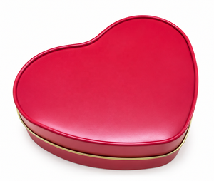 Boîte en étain en forme de cœur de qualité alimentaire, boîte en métal vide en forme de cœur avec couvercle, boîte cadeau personnalisée imprimée pour l'emballage de chocolats et de bonbons - Product Image 4