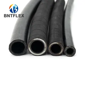 China supplier of high pressure 4 layer steel wire spiral rubber hydraulic hose 4sh 4sp