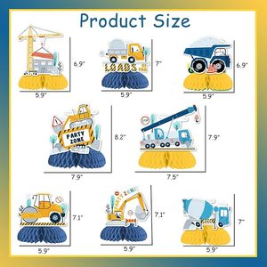 Centros <span class=keywords><strong>de</strong></span> Mesa Azules con Diseño <span class=keywords><strong>de</strong></span> Panal <span class=keywords><strong>de</strong></span> Abeja para Decoración <span class=keywords><strong>de</strong></span> Fiestas <span class=keywords><strong>de</strong></span> Construcción, Decoración <span class=keywords><strong>de</strong></span> Mesa para Fiestas <span class=keywords><strong>de</strong></span> Cumpleaños con Temática <span class=keywords><strong>de</strong></span> Construcción - Product Image 3