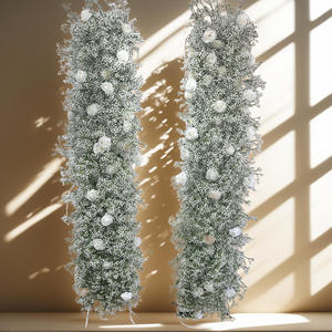 SPR Purple Rose Artificial Flower Arrangement Wedding Centre Table Aisle Runner Decoration Premium <strong>Floral</strong> Mariage Wedding - Product Image 1