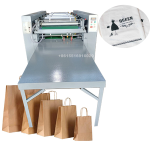 kraft paper bag printing machine digital flexo non woven bag printing machine pizza box printer machine