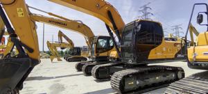 Hyundai 215 Excavadora Potencia Precisión Bajo consumo de combustible Baja emisión para construcción general urbana Motor de excavación versátil - Product Image 2