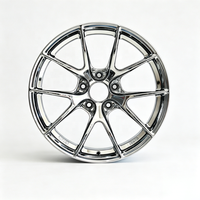 Nouvelles jantes en alliage d'aluminium forgé monobloc chromées 16-20 pouces 5x120/5x114.3/5x112 25 mm multi-branches pour M3 F80 Audi A4 Mercedes