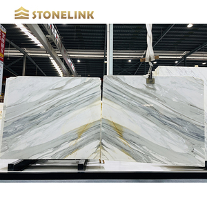 3200x1600mm bán buôn calacatta Vàng kết thúc lớn Định dạng sứ tấm gạch cho tường trong nhà và sàn - Product Image 3