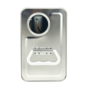 Vente en gros usine : Bidon carré en fer blanc <span class=keywords><strong>de</strong></span> 4L avec bouchon <span class=keywords><strong>à</strong></span> vis, anti-corrosion, <span class=keywords><strong>vide</strong></span>, pour emballage <span class=keywords><strong>de</strong></span> liquides industriels - Product Image 4