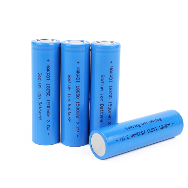 HAKADI 3V 1500mah Sodium Ion Battery Sib Ion Cells 18650 Rechargeable Batteries for Power Tools Electric Scooters E-Bike12v 48V