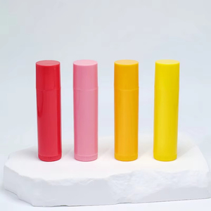 Tubes de Rouge à Lèvres Vides en Plastique, Contenants pour Baume à Lèvres et Déodorant, Capacité 5g, Couleurs Variées (Blanc, Noir, Rose, Bleu, Rouge, Jaune) - Prix Abordable - Product Image 2