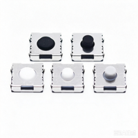 HCNHK Patch Button Master 3ème Génération Bouton Central à Rouleau 6*6*2.5 Micro-interrupteur de Souris 3.4mm 3.0