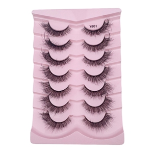 Faux <span class=keywords><strong>cils</strong></span> en bande effet œil de chat marque privée, vente en gros de <span class=keywords><strong>cils</strong></span> artificiels humains, <span class=keywords><strong>cils</strong></span> en bande complète - Product Image 2