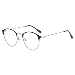 DOISYER-marcos de metal fotocromático para gafas, bloqueo de luz azul, retro, redondo, con cambio de color, <span class=keywords><strong>2022</strong></span>, 40%, venta al por mayor - Product Image 4