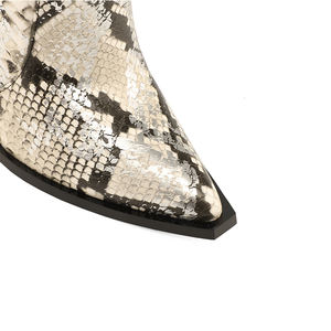 Surdimensionné Cuisse Haute Boîte de Nuit <span class=keywords><strong>Sexy</strong></span> Bout Pointu Mince à talons hauts <span class=keywords><strong>cuissardes</strong></span> Serpent Bottes pour Les Femmes - Product Image 5