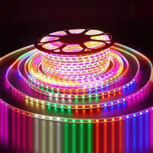 <span class=keywords><strong>100</strong></span> <span class=keywords><strong>metros</strong></span> 110V 220V al aire libre multicolor <span class=keywords><strong>manguera</strong></span> redonda decorativa neón Flex RGB IP67 luces de cuerda <span class=keywords><strong>Led</strong></span> impermeables - Product Image 5