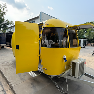 Remolque de Comida/Food Truck Personalizado de Fibra de Vidrio con Certificación CE, Estándar Australiano, para Helados y Restaurantes Móviles Rápidos - Product Image 5