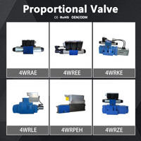 Vanne hydraulique directionnelle proportionnelle à commande directe série 4WRA en fonte 31,5 Mpa 75 L/min certifiée CE et ROHS