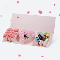 Boîte cadeau rose en forme de MAMAN avec couvercle rabattable pour la fête des mères, emballage élégant de chocolats et de bonbons, arrangement floral, boîte cadeau
