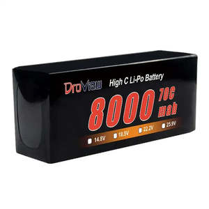 โดรน FPV 22.2V 6S2P/3P แบตเตอรี่10C Quadcopter 8000MAH-12000mAh แบตเตอรี่ Lipo สำหรับ RC drones 7นิ้ว-10นิ้วใหม่ - Product Image 1