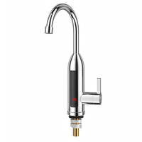 Robinet chauffe-eau électrique de cuisine 3000W, chauffe-eau instantané en acier inoxydable pour salle de bain, cuisine, hôtel