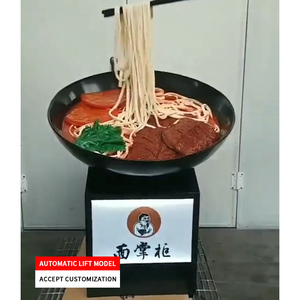 Modèle de simulation de nouilles mécaniques, ramen à levage automatique, boîte lumineuse électrique, modèle de nourriture japonaise factice - Product Image 4