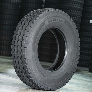 ยางรถบรรทุกเรเดียลใหม่จากผู้ผลิตจีน ขนาด 315/80R22.5 225/70R19.5 255/70R22.5 11R22.5A818PRO 385/65r22.5 พร้อมยางใน - Product Image 2