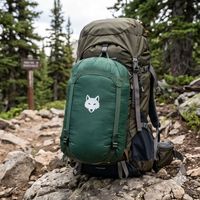 Sac de couchage thermique professionnel de type momie avec capuche ergonomique et coque extérieure durable pour les performances en camping par temps froid