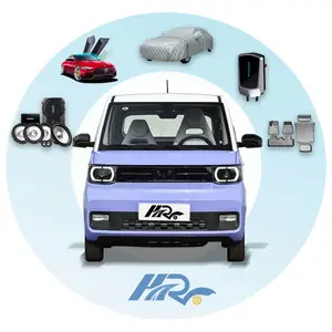 Preço barato Wuling Hongguang Mini EV 2022 Fabricantes Usados 3 portas 4 Seat Hatchback 100% Carro elétrico pequeno elétrico